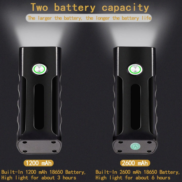 BX2 USB充電自行車前把手LED燈（3小時，L2燈珠），3小時，L2燈珠