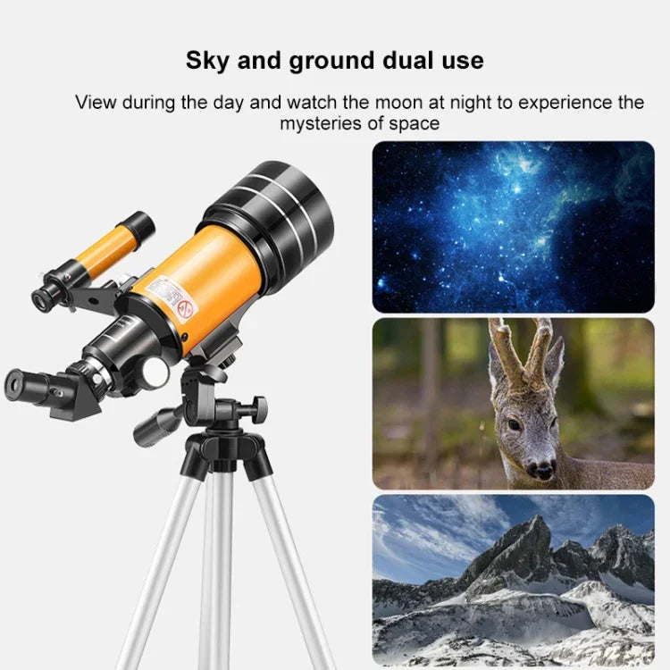 高清觀星折射天文望遠鏡，望遠鏡