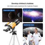 高清觀星折射天文望遠鏡，望遠鏡
