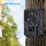 PR-200B 120度廣角鏡頭 IP56防水 12MP 1080P高清紅外獵拍相機，支持TF卡，PIR距離：10-15米，PR200B