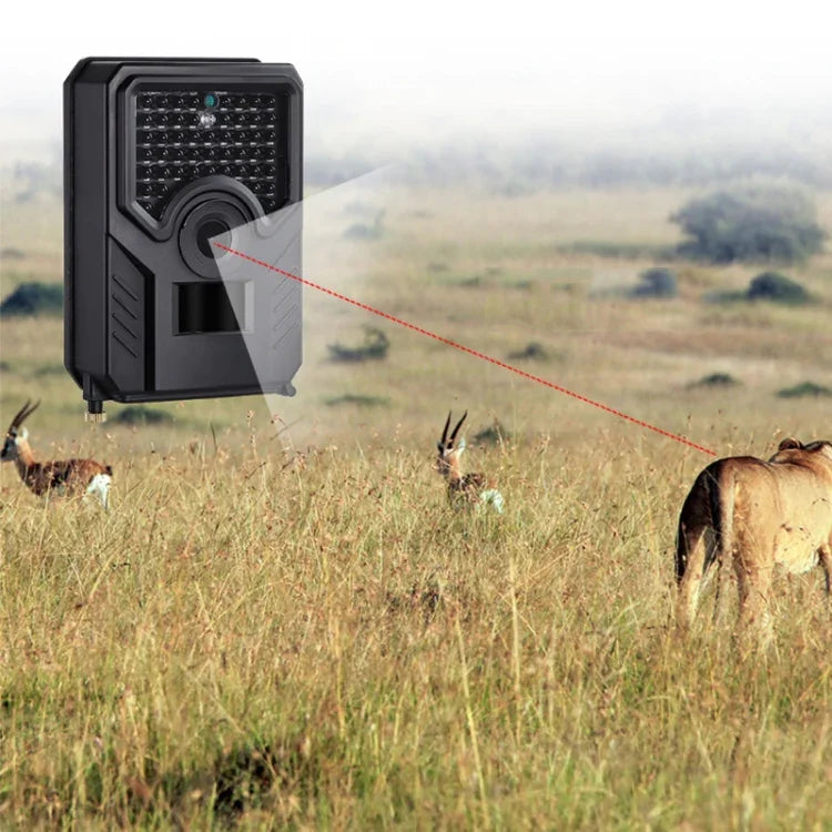 PR-200B 120度廣角鏡頭 IP56防水 12MP 1080P高清紅外獵拍相機，支持TF卡，PIR距離：10-15米，PR200B