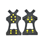 10 Teeth Ice Claw Outdoor Non-slip Shoes Covers for Ice Snow Ground, Size : S, Size : S