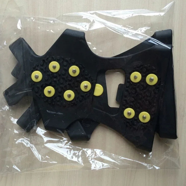 10齒冰爪 戶外防滑鞋套 適用冰雪地面，尺寸：XL，尺寸：XL