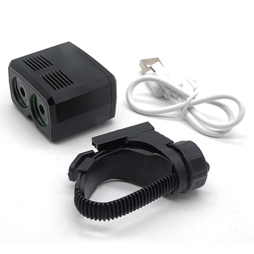 Y15 2 x CREE XPG2 500LM USB 充電 LED 自行車前燈帶 5 模式，Y15