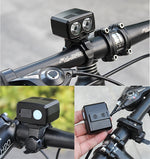 Y15 2 x CREE XPG2 500LM USB 充電 LED 自行車前燈帶 5 模式，Y15