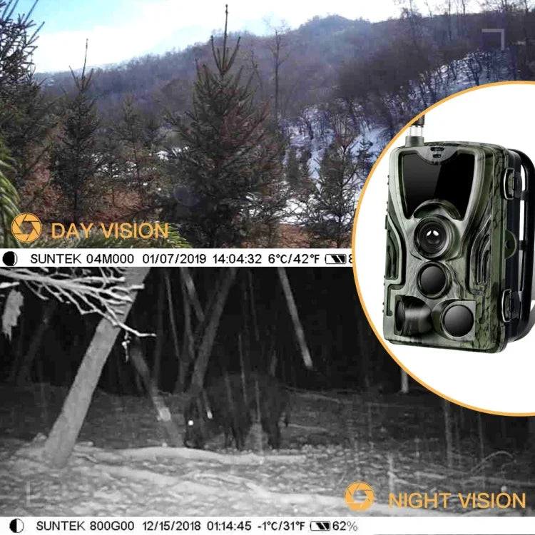 HC801G 3G WCDMA 防水IP66 紅外夜視安全獵拍相機，120度PIR角度，HC801G 3G WCDMA