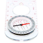 2pcs Nisa SD482 Outdoor Compass Map Scale with Magnifying Glass Multifunction, SD482