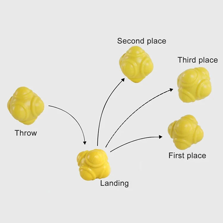 Hexagonal Reaction Ball Quickness and Agility Training Ball, Training Hand and Eye Coordination