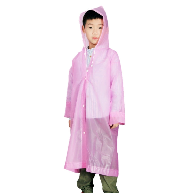 戶外登山EVA加厚兒童時尚雨衣 均碼