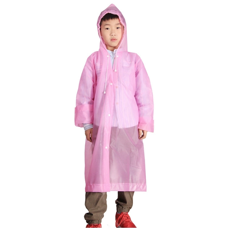 戶外登山EVA加厚兒童時尚雨衣 均碼
