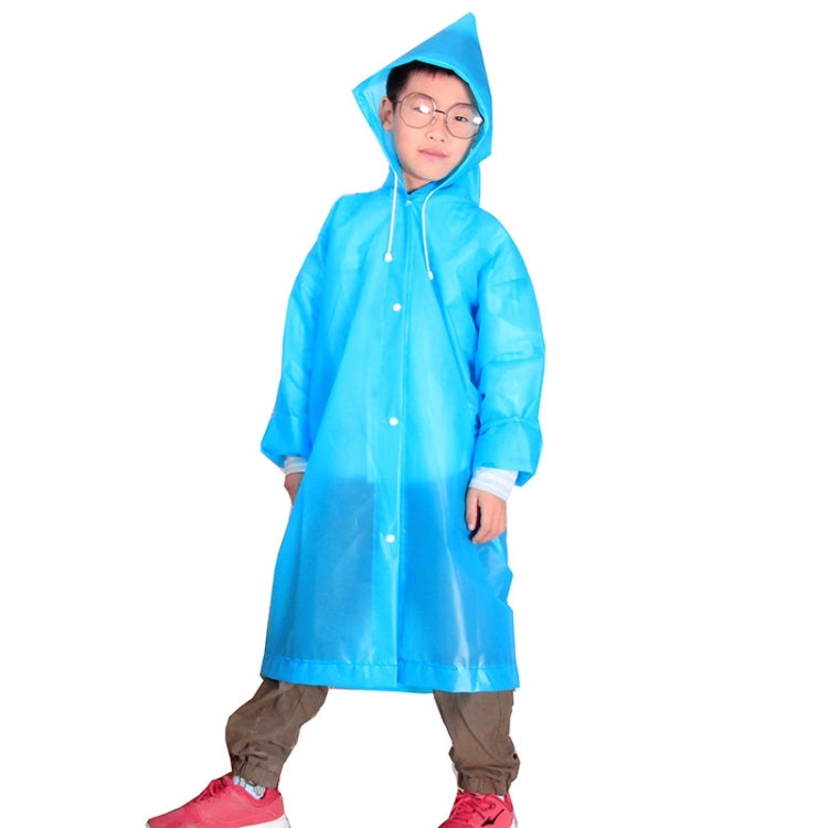 戶外登山EVA加厚兒童時尚雨衣 均碼