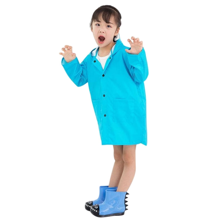 卡通恐龍兒童時尚雨衣 尺寸：S，尺寸：S