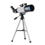 WR852 16x/66x70 高清高倍天文望遠鏡，帶三腳架，66x70 白色