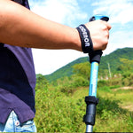 125cm可調便攜戶外鋁合金登山杖，綠色#125cm，藍色#125cm，紅色#125cm，黃色#125cm