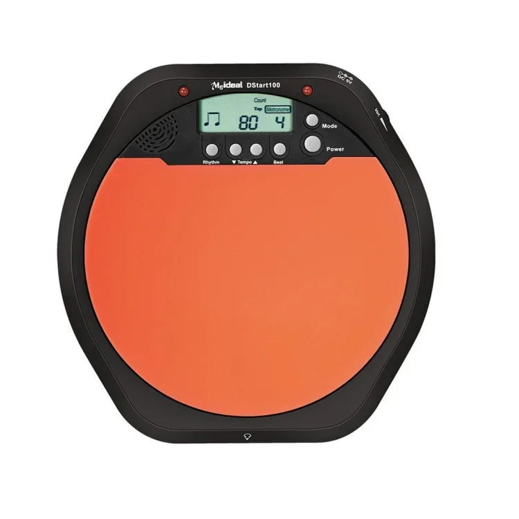 電子啞鈴戰鬥板訓練鼓練習節拍器 DS100（黑+橘），電子鼓 DS100