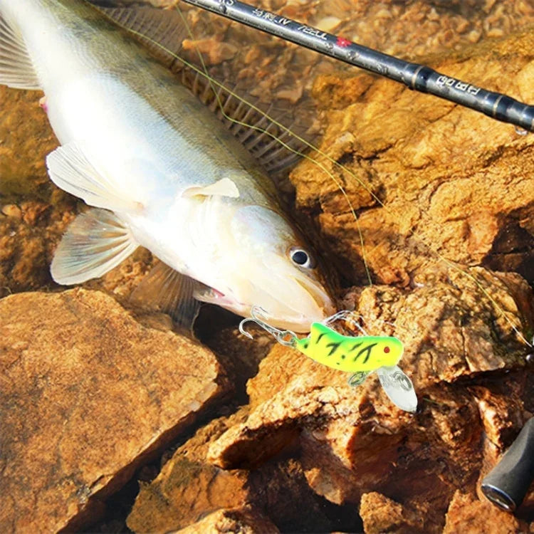 HENGJIA 4.5 公分仿生飛蝗釣魚餌，隨機顏色配送，蚱蜢