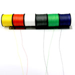 HENGJIA 6.0# 0.40mm 60LB 27.2kg Tension 500m Extra Strong 4 Shares Braid PE Fishing Line Kite Line, 6.0# 0.40mm 60LB
