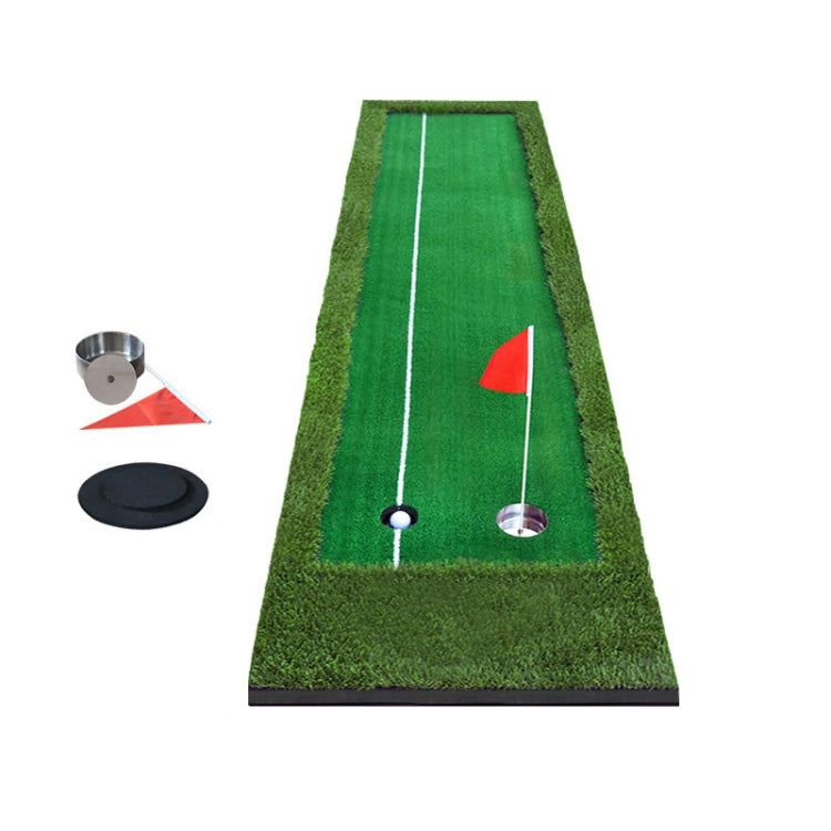 PGM 高爾夫雙色推桿墊 推桿訓練器，尺寸：75x300cm