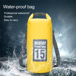 Outdoor Waterproof Dry Dual Shoulder Strap Bag Dry Sack, Capacity: 15L, 15L