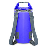 戶外防水乾燥雙肩帶包乾袋，容量：15L，15L