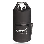 戶外防水乾燥雙肩帶包乾袋PVC桶包，容量：10L，10L
