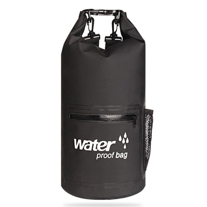 戶外防水乾燥雙肩帶包乾袋PVC桶包，容量：10L，10L