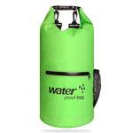 戶外防水乾燥雙肩帶包乾袋PVC桶包，容量：10L，10L