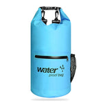 戶外防水乾燥雙肩帶包乾袋PVC桶包，容量：10L，10L