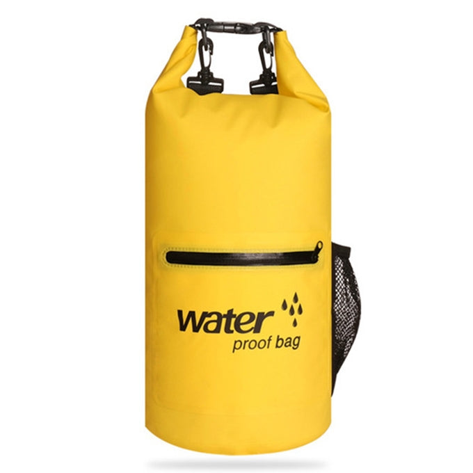 戶外防水乾燥雙肩帶包乾袋PVC桶包，容量：10L，10L