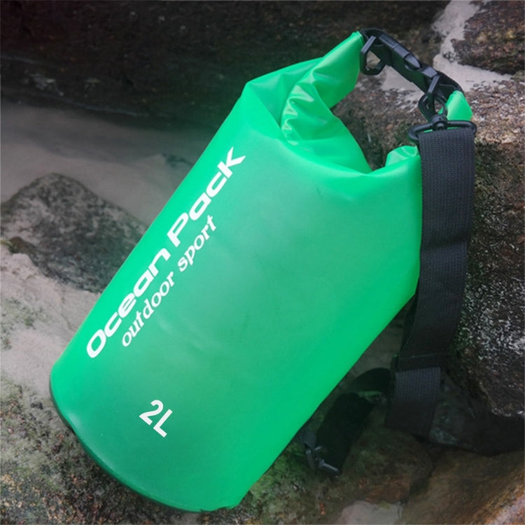 戶外防水乾燥袋乾燥袋PVC桶包，容量：2L，2L