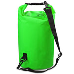 戶外防水雙肩包乾燥袋PVC桶包，容量：20L，容量：20L（天空藍），容量：20L（黃色），容量：20L（黑色），容量：20L（深藍色），容量：20L（橙色），容量：20L（粉紅色），容量：20L（綠色）