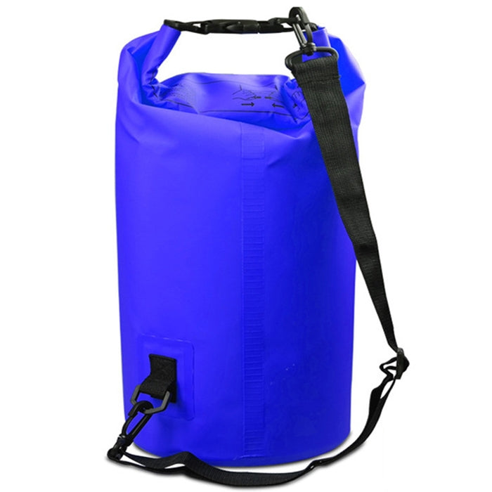 戶外防水雙肩包乾燥袋PVC桶包，容量：30L，容量：30L（天空藍），容量：30L（黃色），容量：30L（黑色），容量：30L（深藍色），容量：30L（橙色），容量：30L（粉紅色），容量：30L（綠色）