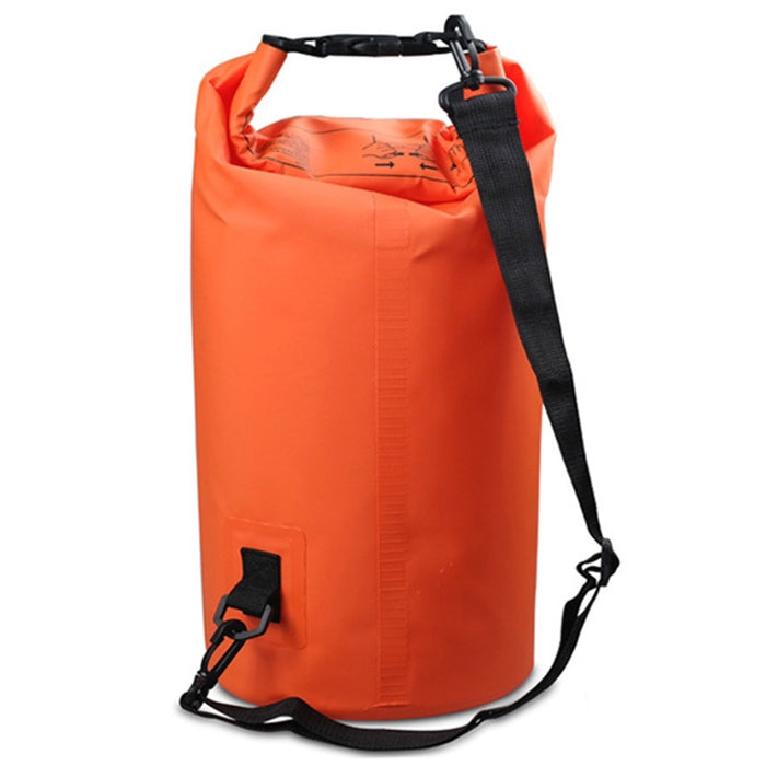 戶外防水雙肩包乾燥袋PVC桶包，容量：30L，容量：30L（天空藍），容量：30L（黃色），容量：30L（黑色），容量：30L（深藍色），容量：30L（橙色），容量：30L（粉紅色），容量：30L（綠色）