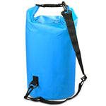 戶外防水雙肩包乾燥袋PVC桶包，容量：30L，容量：30L（天空藍），容量：30L（黃色），容量：30L（黑色），容量：30L（深藍色），容量：30L（橙色），容量：30L（粉紅色），容量：30L（綠色）