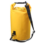 戶外防水雙肩包乾燥袋PVC桶包，容量：30L，容量：30L（天空藍），容量：30L（黃色），容量：30L（黑色），容量：30L（深藍色），容量：30L（橙色），容量：30L（粉紅色），容量：30L（綠色）