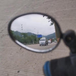 360 度旋轉山地車自行車快拆矽膠後視反光鏡，後視反光鏡