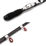 30cm Portable Telescopic Sea Fishing Rod Mini Fishing Pole, Extended Length : 1.0m, 1.0m