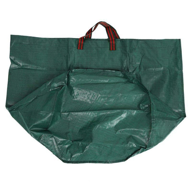 32 加侖 120L PP 花園落葉袋 綠色廢棄物袋，尺寸：45cm x 76cm，120L