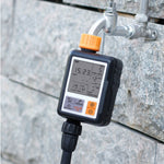 通用 LCD 螢幕灑水器控制器 戶外花園電磁閥定時器 自動澆水裝置 灌溉工具，自動澆水裝置