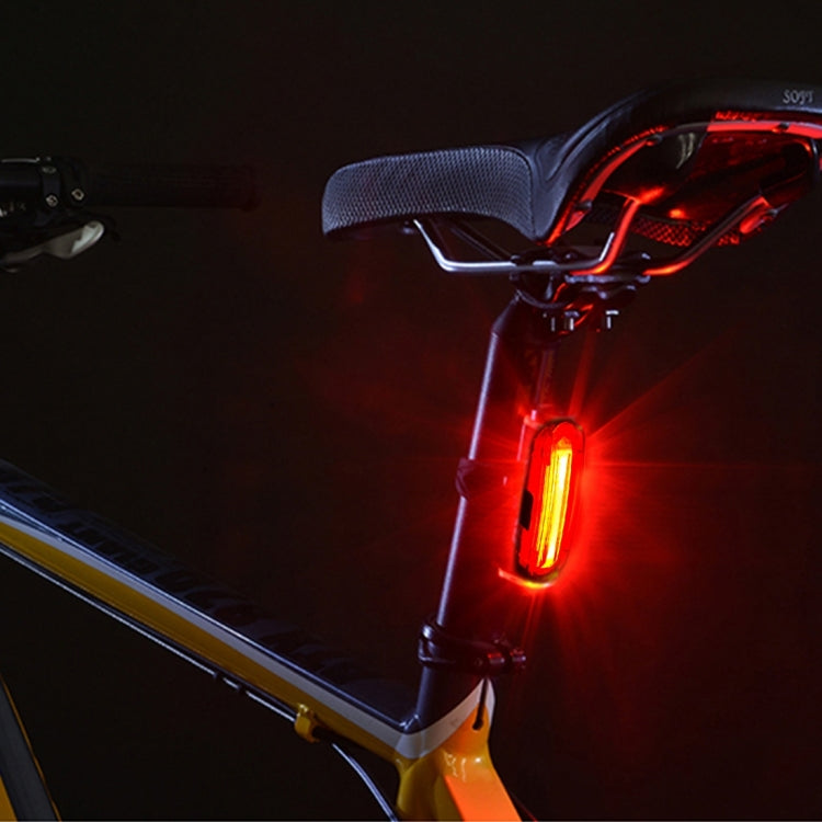 AQY-096 IPX4 可拆卸 USB 充電雙色 LED 自行車尾燈，白色與紅色，藍色與紅色