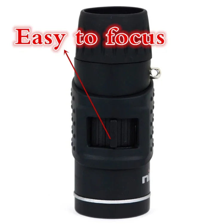 Nikula 7*18 便攜專業高倍高清雙焦變焦單筒口袋望遠鏡，7x18