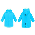 卡通恐龍兒童時尚雨衣 尺寸：XXXL，尺寸：XXXL
