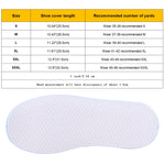 Fashion PVC Non-slip Waterproof Thick-soled Shoe Cover Size: XXXL, XXXL, Size: XXXL