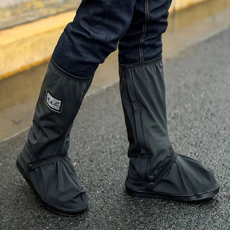 戶外高筒防雨防雪加厚雨鞋尺寸：XL，尺寸：XL