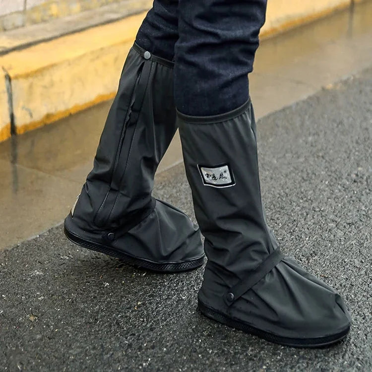 戶外高筒防雨防雪加厚雨鞋尺寸：XL，尺寸：XL