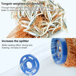 360 Help Throw Tire Cords Fishing Net, Height: 1.8m, 360 Help Throw Tire Cords