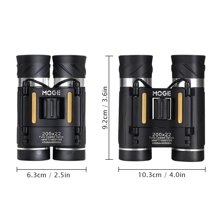 Moge 200x22 戶外專業高清夜視望遠鏡附支架，Moge 200x22 附支架