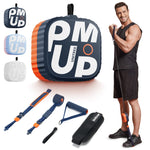 Unitree Pump 便攜家用健身泵，4.4-44 磅可調阻力拉繩機，泵（深藍）、泵（藍橘）、泵（白色）、泵（粉紅）