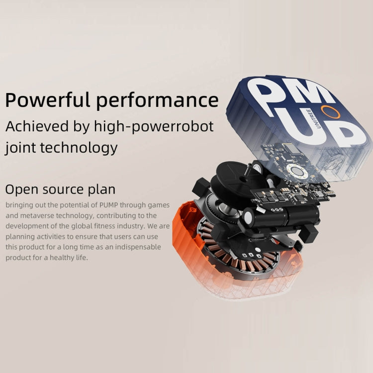 Unitree Pump 便攜家用健身泵，4.4-44 磅可調阻力拉繩機，泵（深藍）、泵（藍橘）、泵（白色）、泵（粉紅）