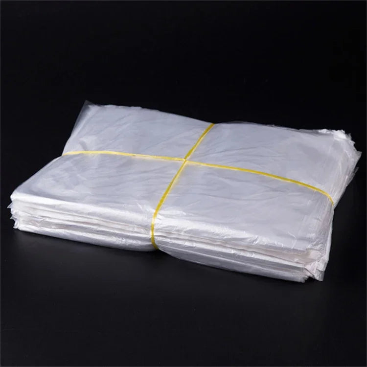 100個1.6C防塵防潮塑膠PE包裝袋，尺寸：60cm x 100cm，60cm x 100cm